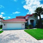 Front view of the home