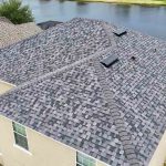 House exhibiting its new roof