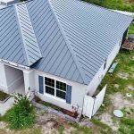 House with a recently completed roof