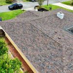 New shingle roofing system in place