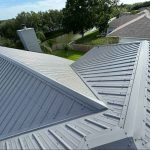 Installation of metal roof accomplished