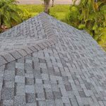 Roof view from above showcasing shingle roofing